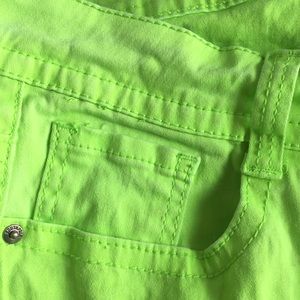 Neon Green Jeans